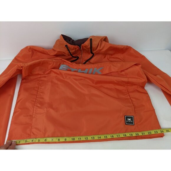 Ethik Acadia Anorka Jacket Size XL Salmon NWT Unisex Hooded Orange Hiking - Picture 11 of 13